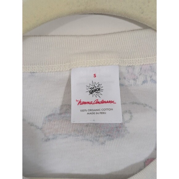 Hanna Andersson Pajamas Christmas Holiday The Grinch PJ Set Adult Size Small - Picture 5 of 14